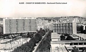 Alger - Champ de Mano oeuvre - Boulevard Charles Lutaud